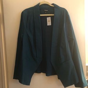 Torrid Teal Blazer